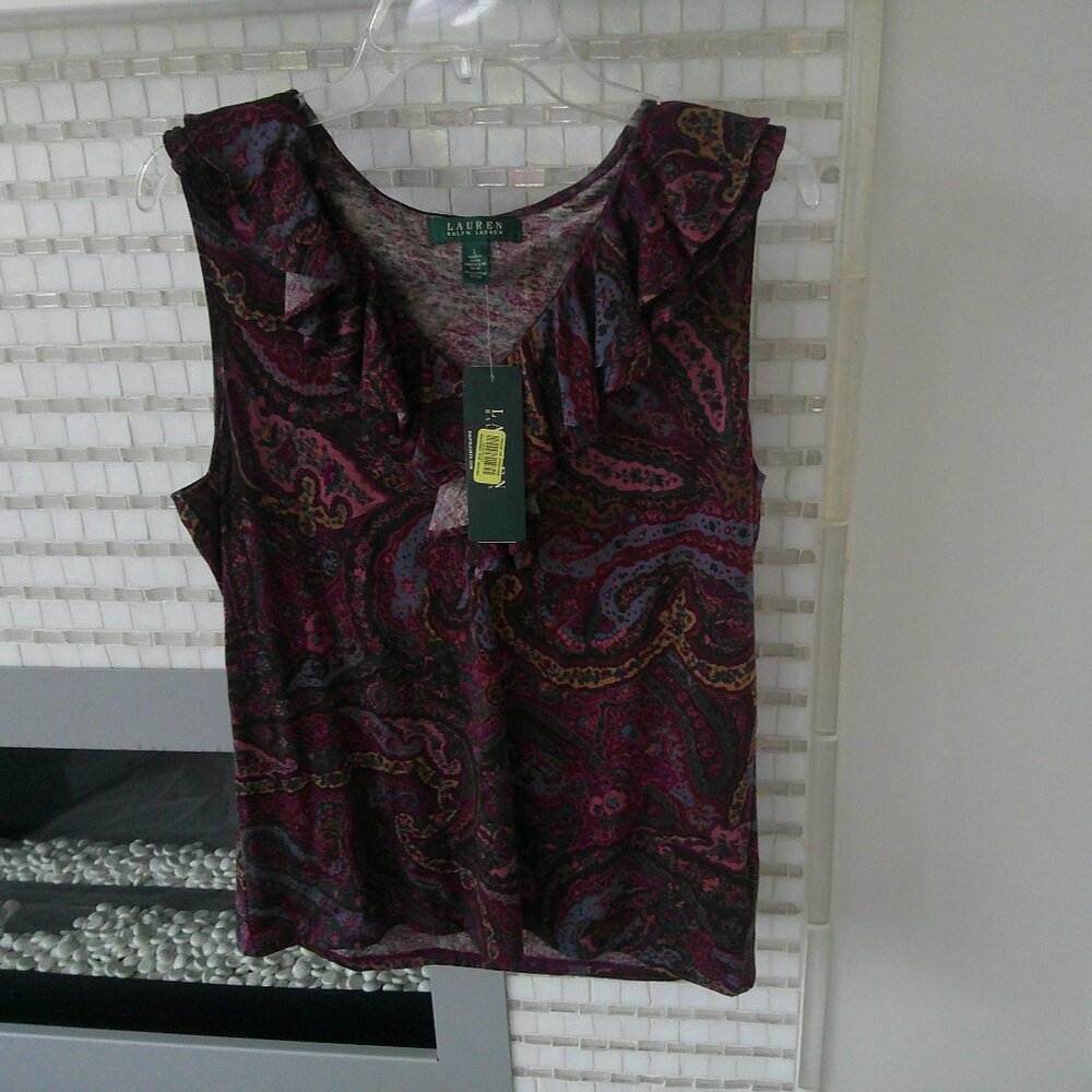 Large Ralph Lauren Sleeveless Top